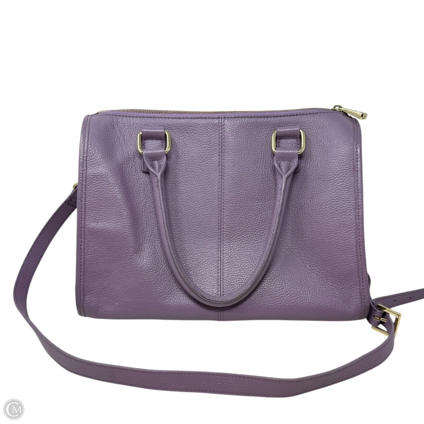 Kelly Leather Convertible Satchel By Ora Delphine, Size: Medium