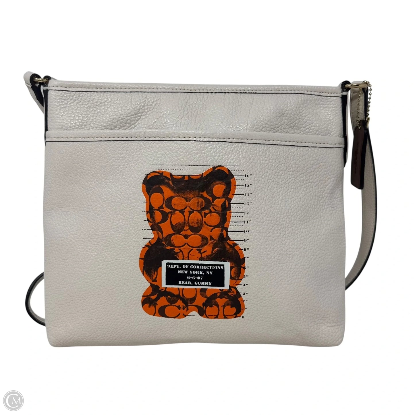 File Crossbody With Vandal Gummy Designer By Coach, Size: Medium