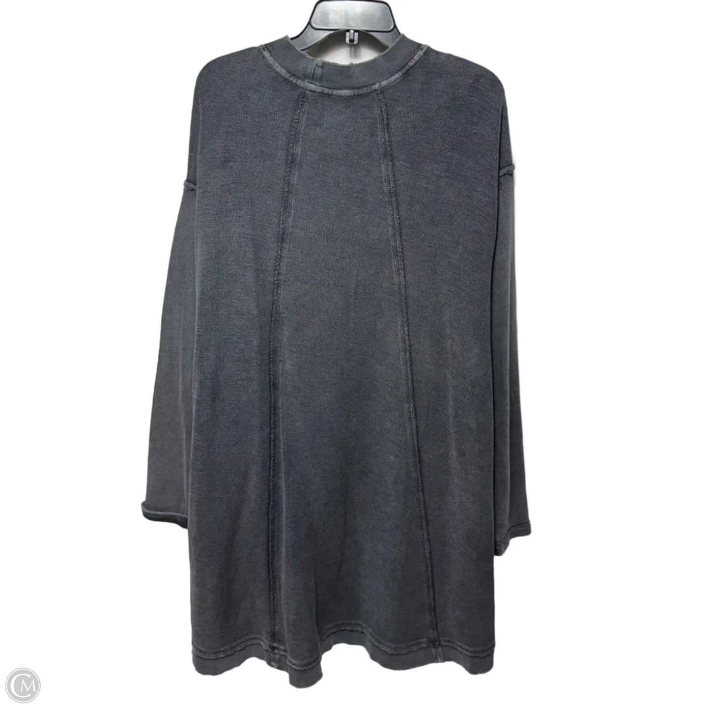 Tunic Long Sleeve By Free People In Grey, Size: Xs