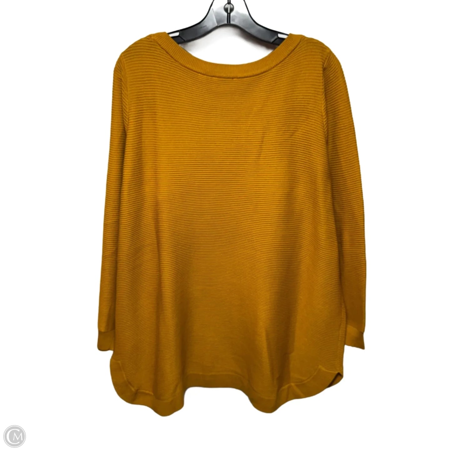 Sweater By Cyrus In Gold, Size: 1x
