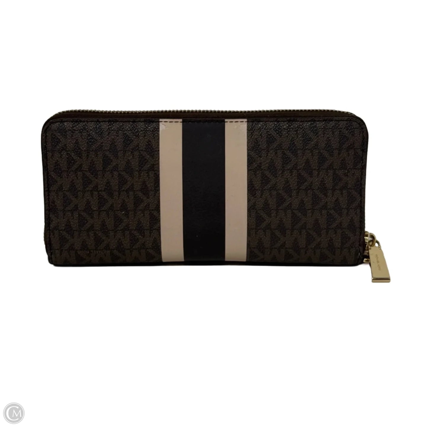 Jet Set Travel Continental Wallet Wristlet Designer By Michael Kors, Size: Large