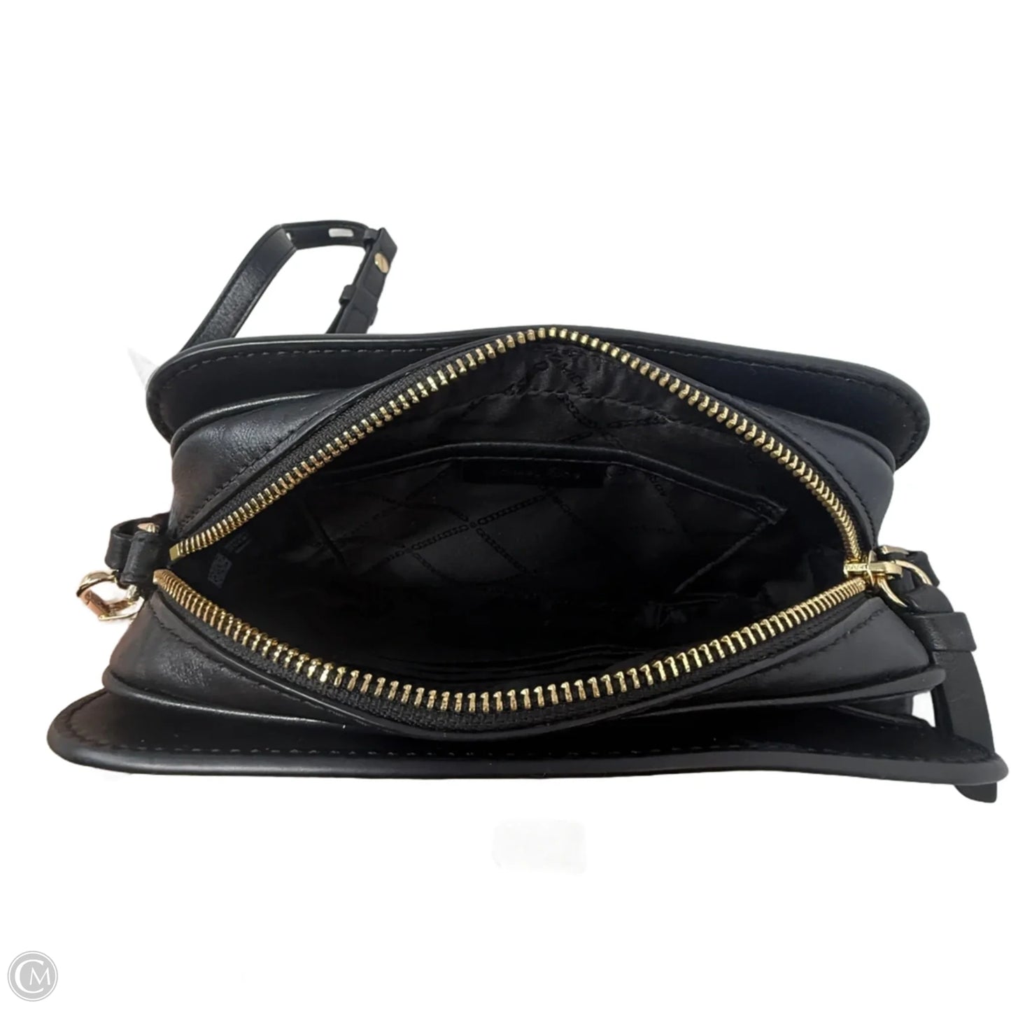 Carmen Saffiano Leather Crossbody Bag Designer By Michael Kors, Size: Medium