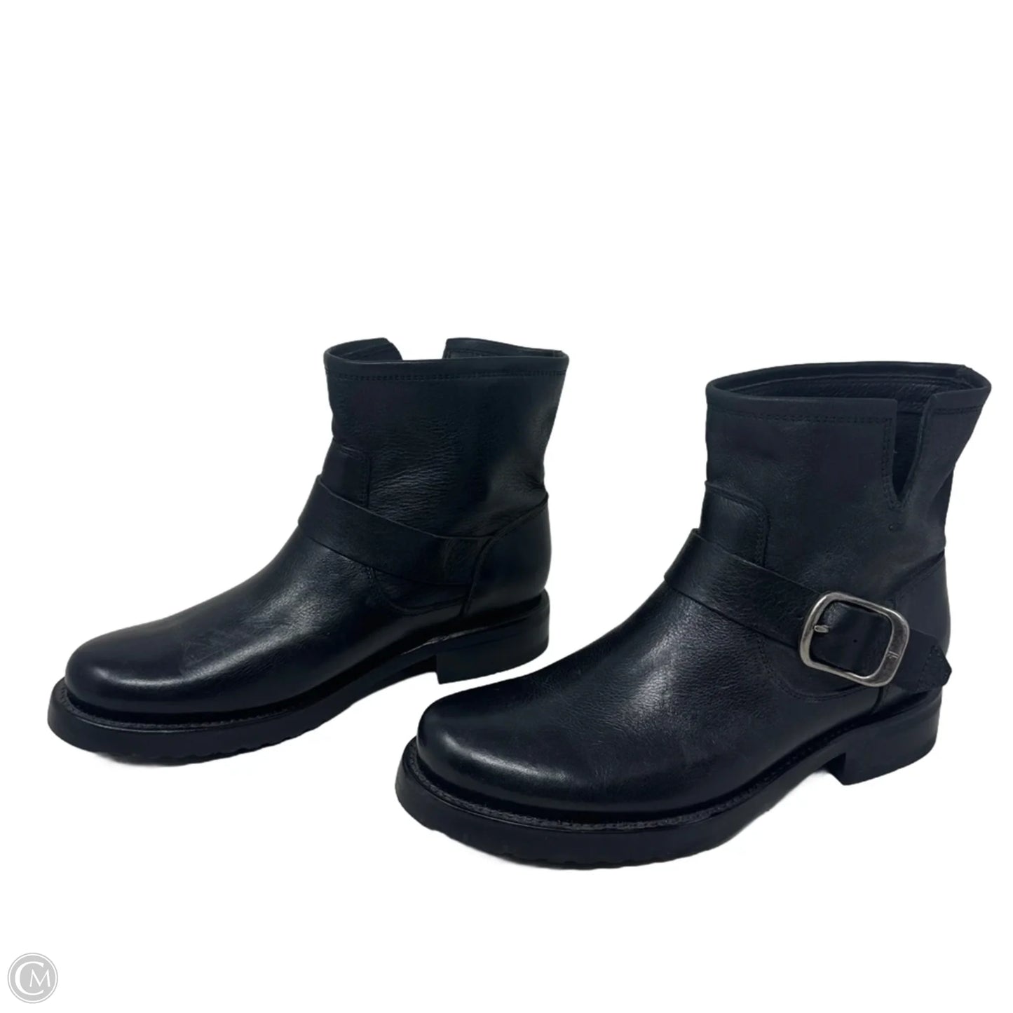 Veronica Flex Booties Designer By Frye In Black, Size: 6.5