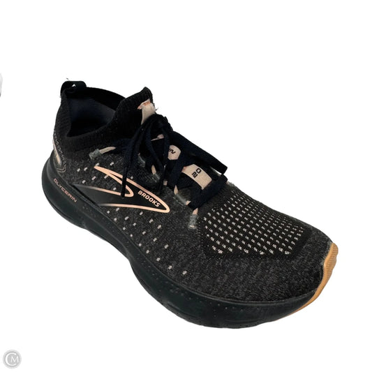 Shoes Athletic By Brooks In Grey & Tan, Size: 7.5