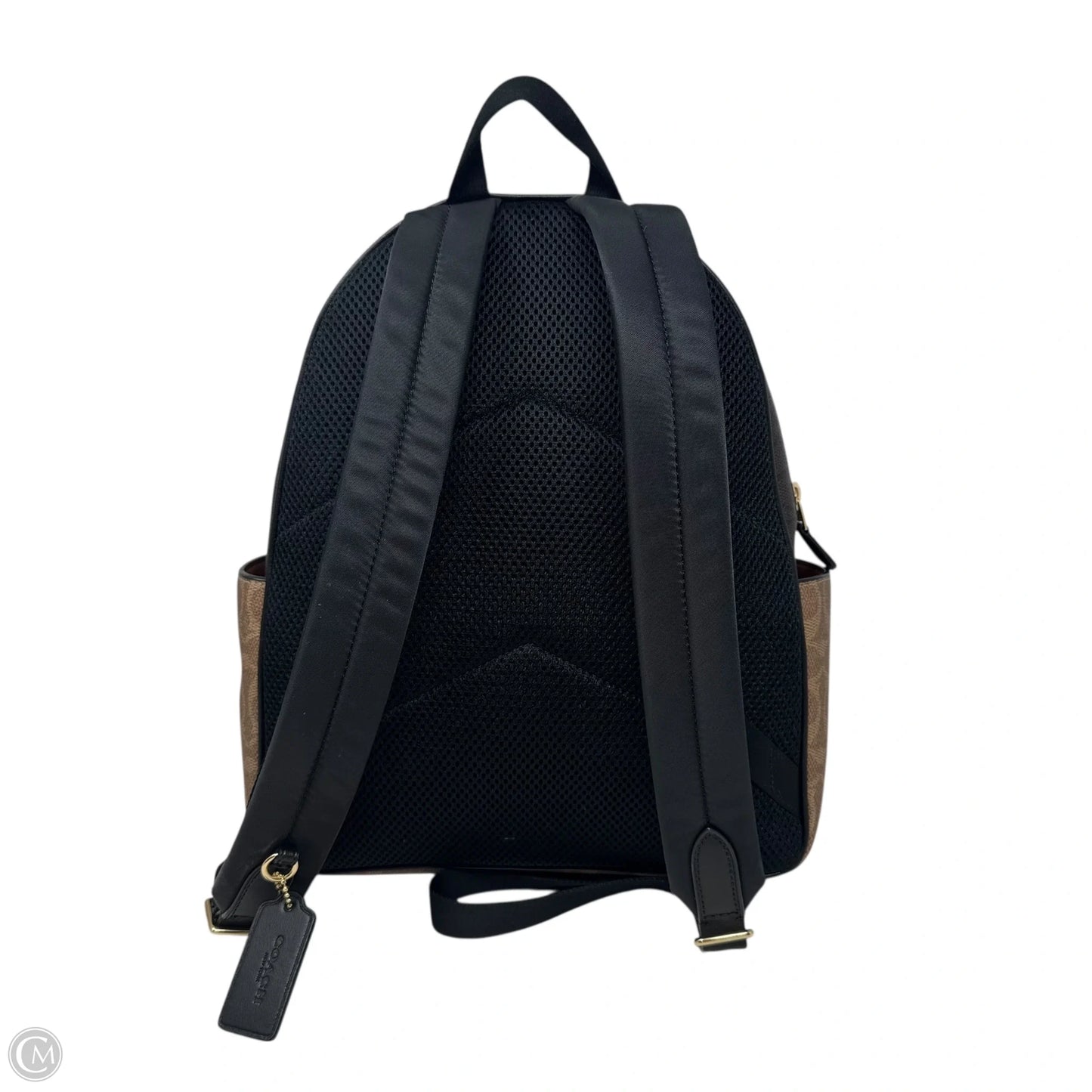 Court Signature Colorblock Backpack Designer By Coach, Size: Medium