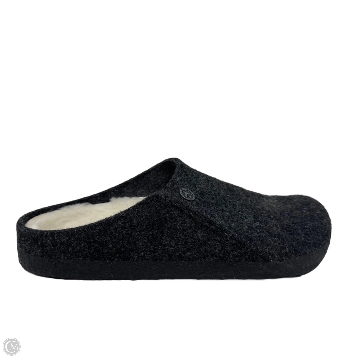 Zermatt Shearling Wool Slippers By Birkenstock In Grey, Size: 9