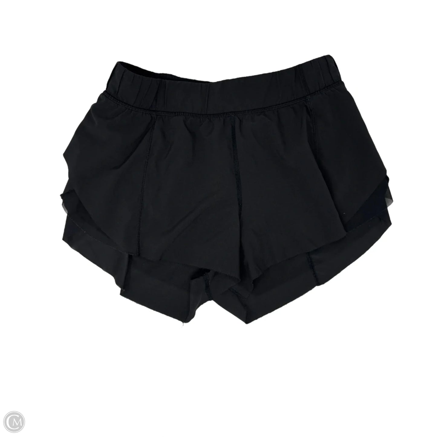 Athletic Shorts By Lululemon In Black, Size: 4