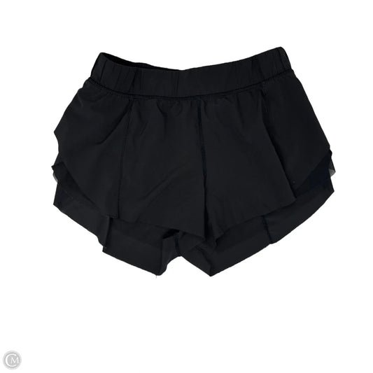 Athletic Shorts By Lululemon In Black, Size: 4