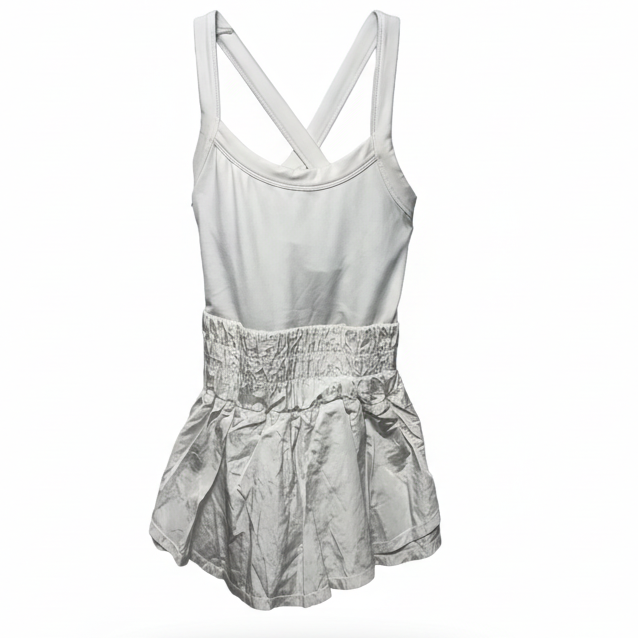 Way Home Skortsie Romper Free People Movement In White, Size: XS