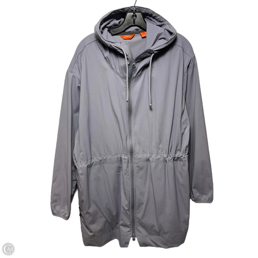 Jacket Windbreaker By Merrell In Grey, Size: Xl