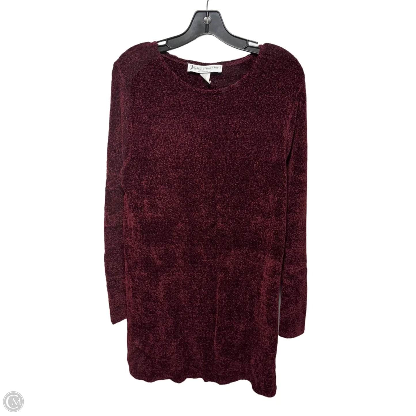 Sweater By jackie chalkly In Maroon, Size: M