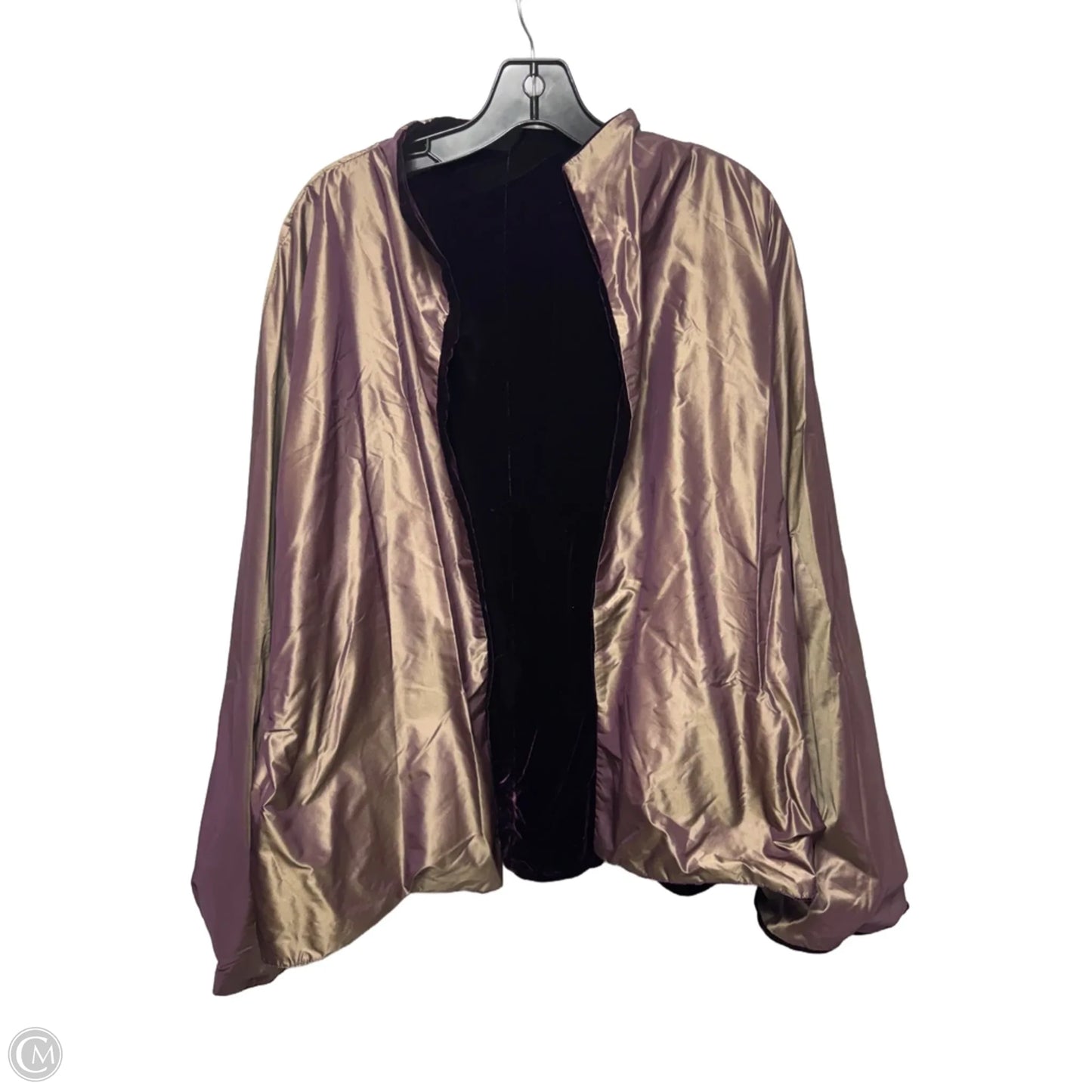 Reversible Velvet Jacket Unbranded In Purple, Size: M