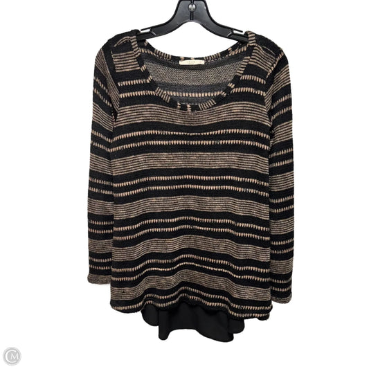 Sweater By Le Lis In Striped Pattern, Size: S