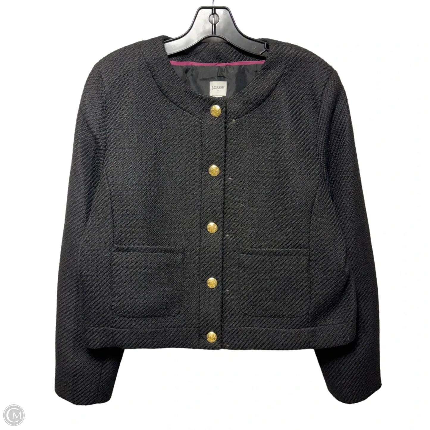 Jacket Other By J. Crew In Black, Size: 14