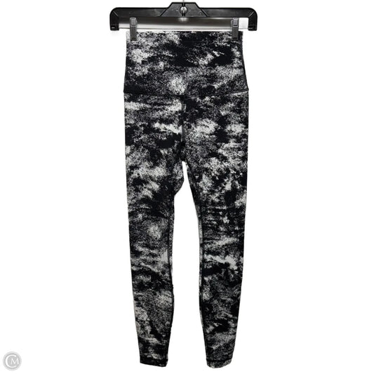 Athletic Leggings By Lululemon In Blue, Size: 6