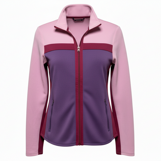 Athletic Jacket By Thrive Society In Multi-colored, Size: S