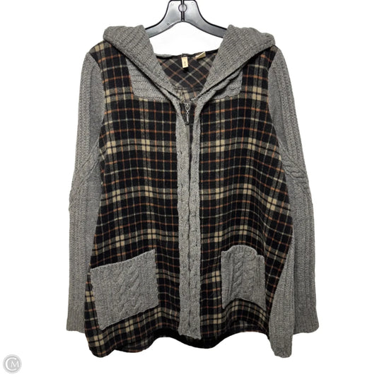 Sweater Cardigan By Moth In Multi-colored, Size: M