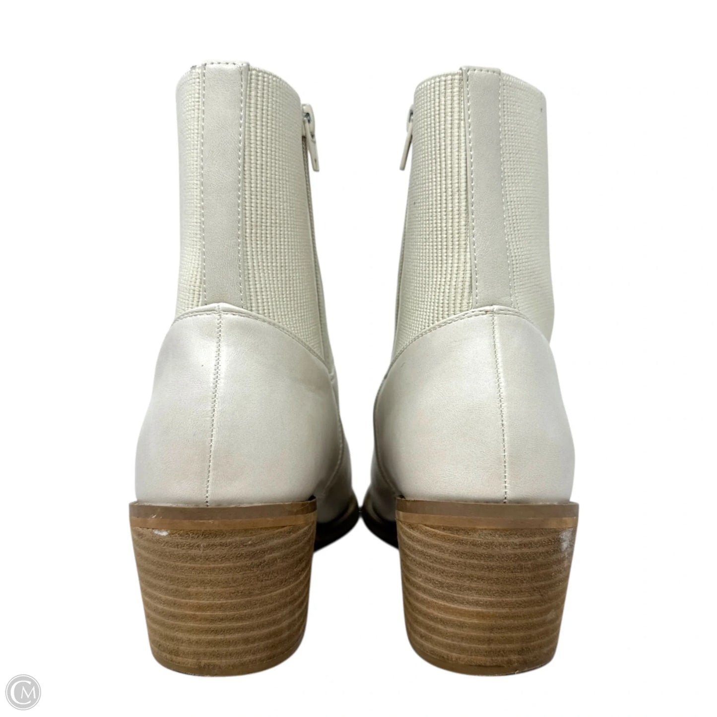 Olystia Stretch Booties By Dolce Vita In Cream, Size: 10