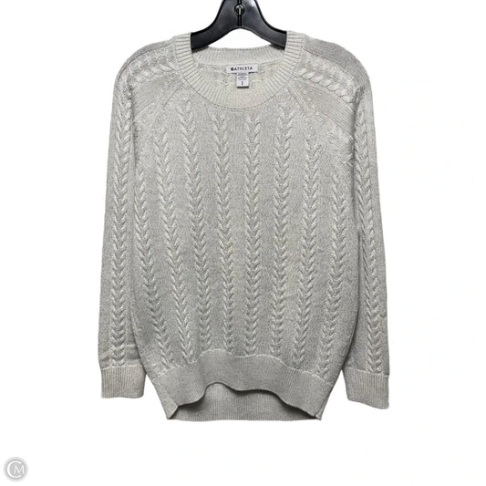 Sweater By Athleta In Silver, Size: S
