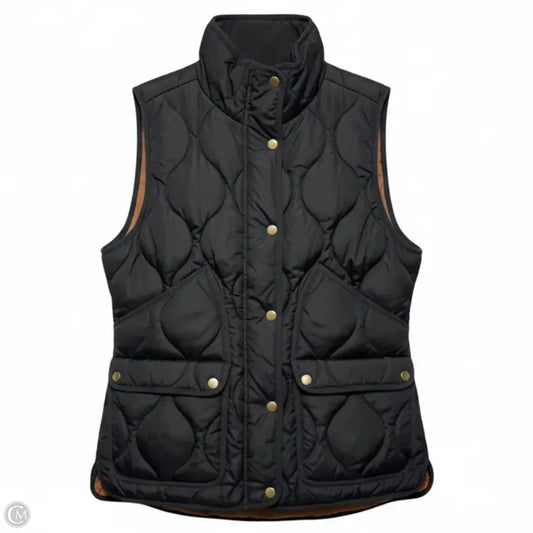 Signature Quilted Excursion Vest By J. Crew In Black, Size: S