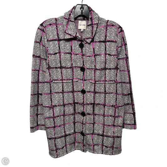 Sweater Cardigan By Nic + Zoe In Multi-colored, Size: S