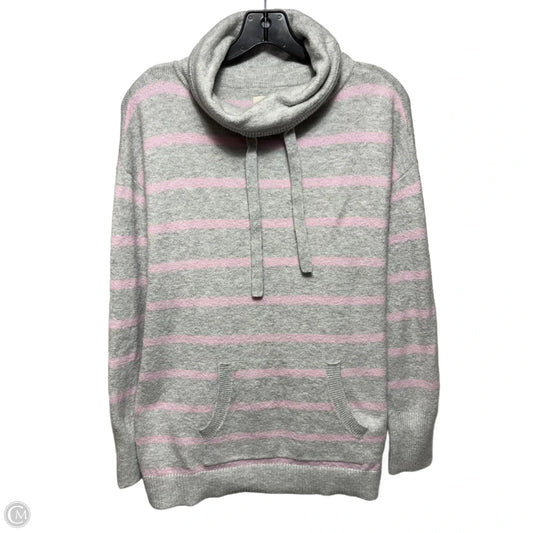 Sweater By Loft In Striped Pattern, Size: M