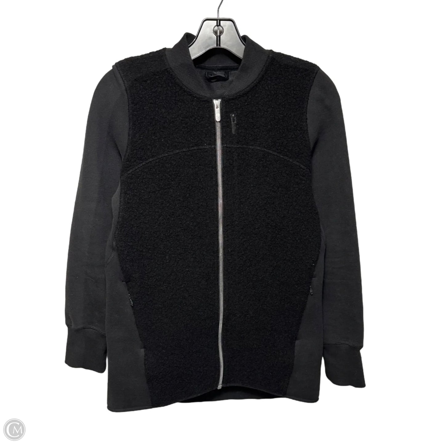 Stand Out Sherpa Jacket By Lululemon In Black, Size: 4