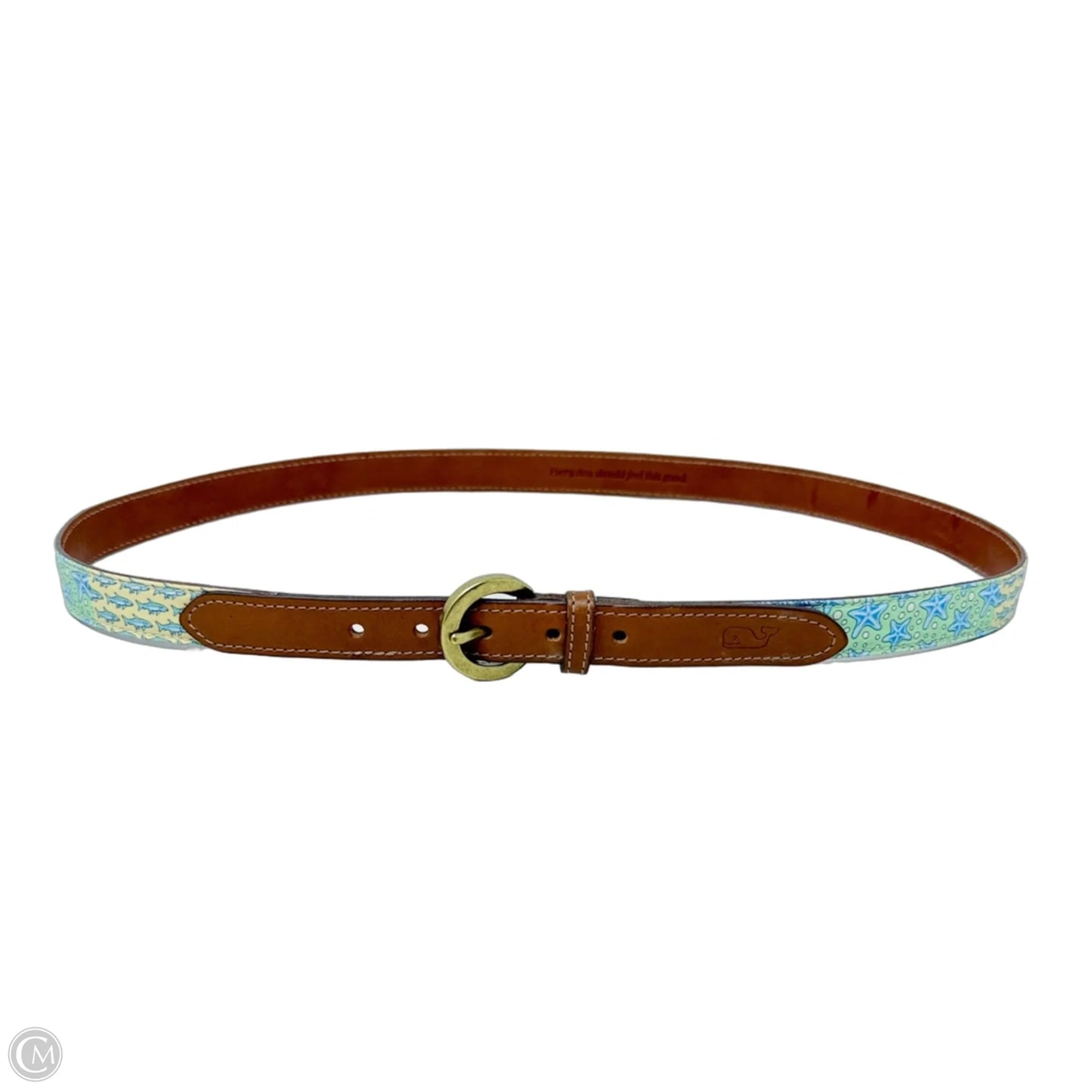 Belt Leather By Vineyard Vines, Size: Large