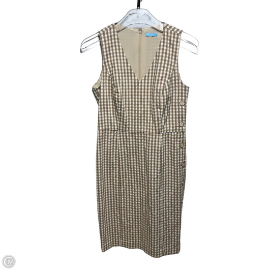 Dress Casual Short By J Mclaughlin In Checkered Pattern, Size: 2