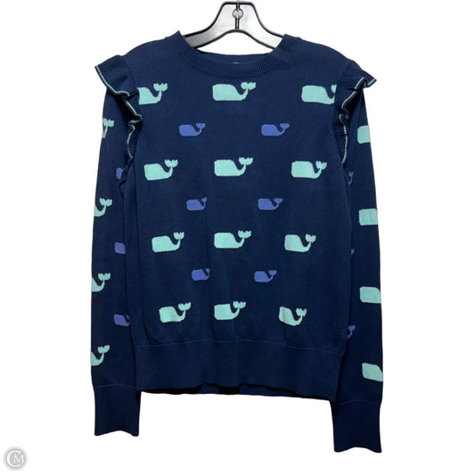 Sweater By Vineyard Vines In Animal Print, Size: S