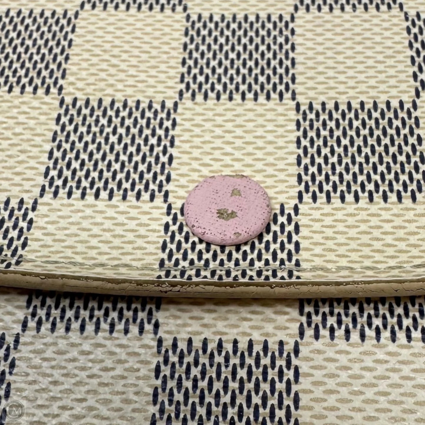 Emilie Damier Azur Wallet Luxury Designer By Louis Vuitton, Size: Medium