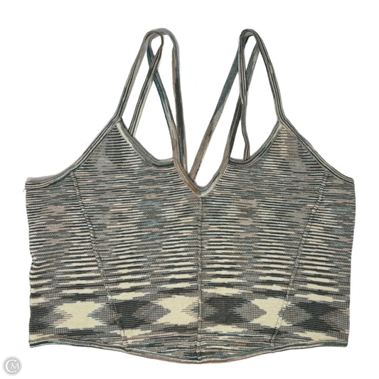 Knit Top Sleeveless By Anthropologie In Multi-colored, Size: M