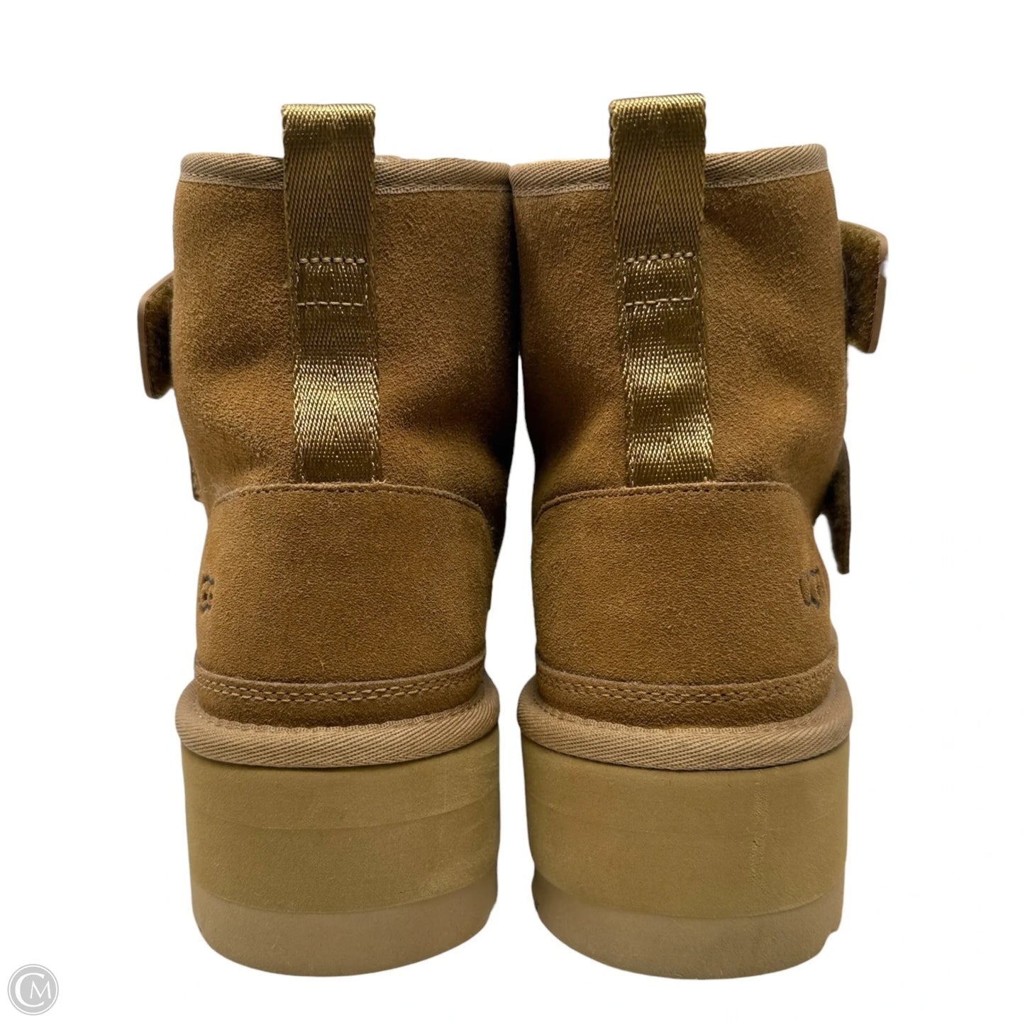 Neumel Platform Boots Designer By Ugg In Tan, Size: 10