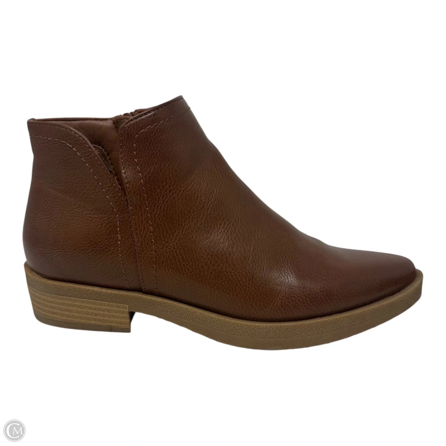 Boots Ankle Flats By Frye And Co In Brown, Size: 7