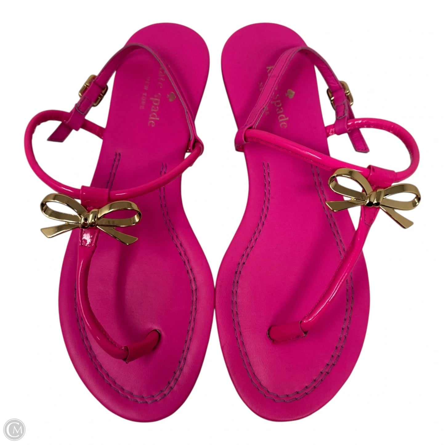Tracie Bow Sandals Designer By Kate Spade In Pink, Size: 7