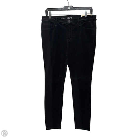 Pants Corduroy Modern Skinny  By Ann Taylor By Loft In Black, Size: 10/30