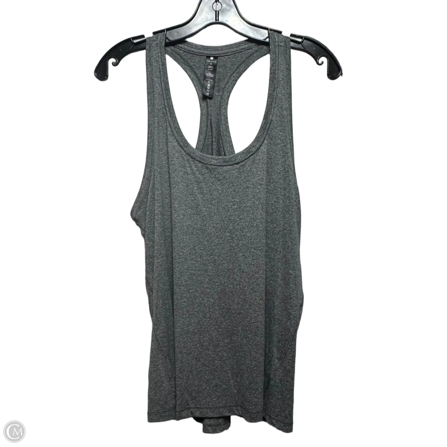 Athletic Tank Top By Yogalicious In Grey, Size: M