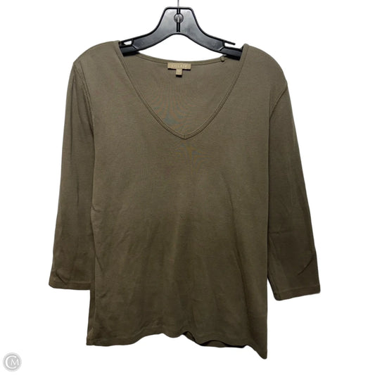 Top Long Sleeve By Lilla P In Green, Size: L