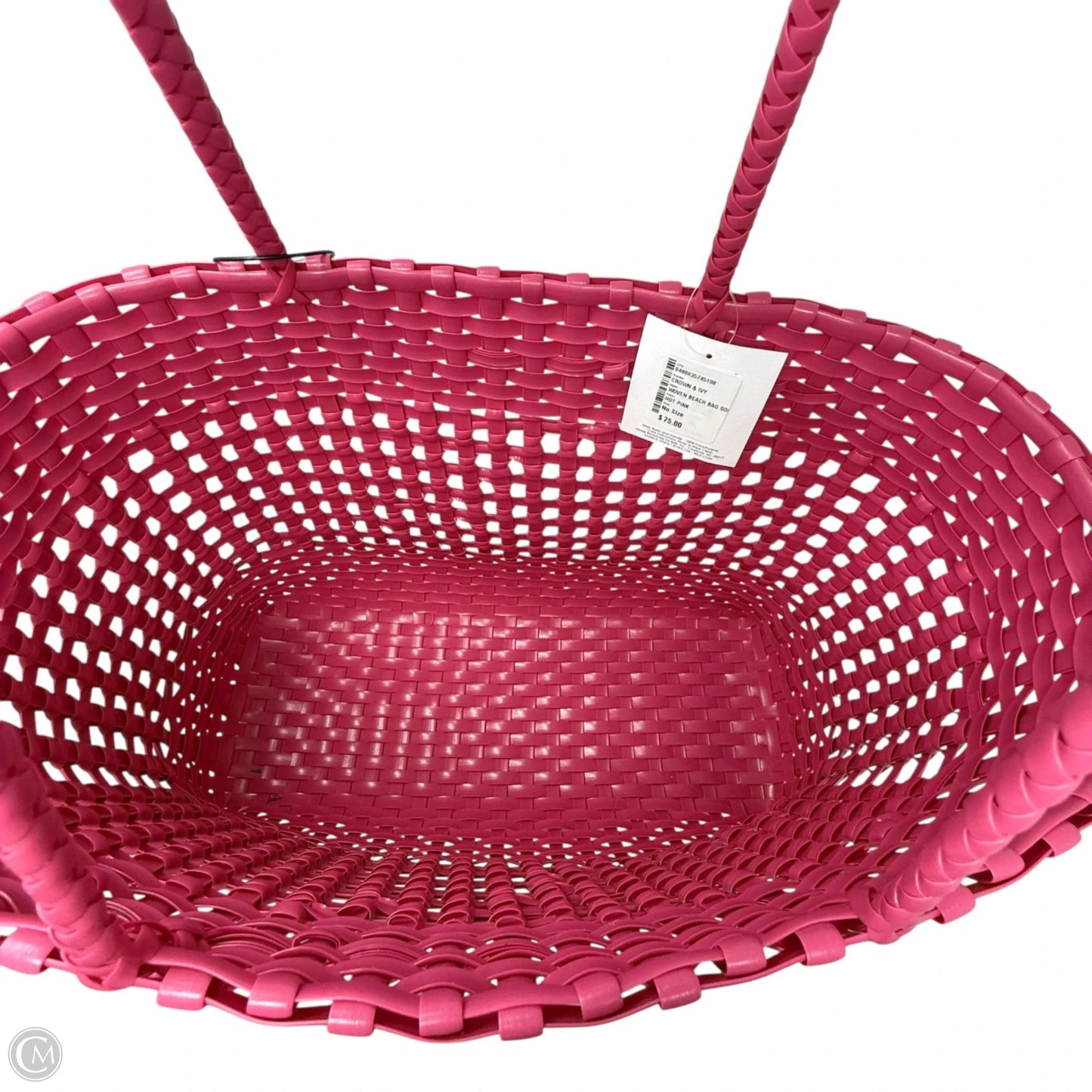Woven Beach Bag By Crown And Ivy, Size: Large