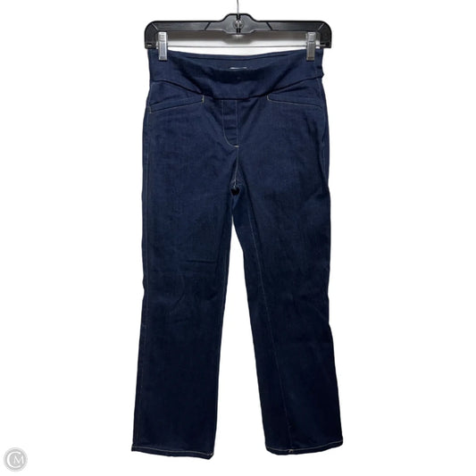 Jeggings Straight By Spartina In Blue Denim, Size: Xxs