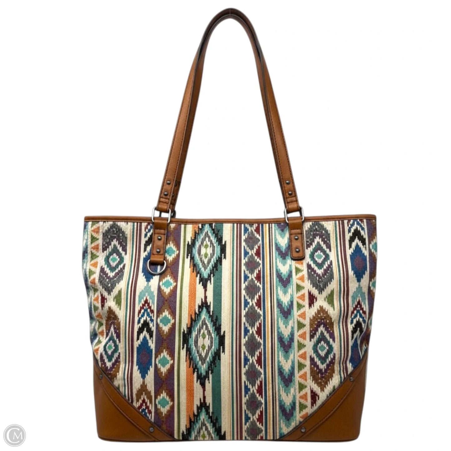 Southwest Concealed Carry Tote By Justin, Size: Medium