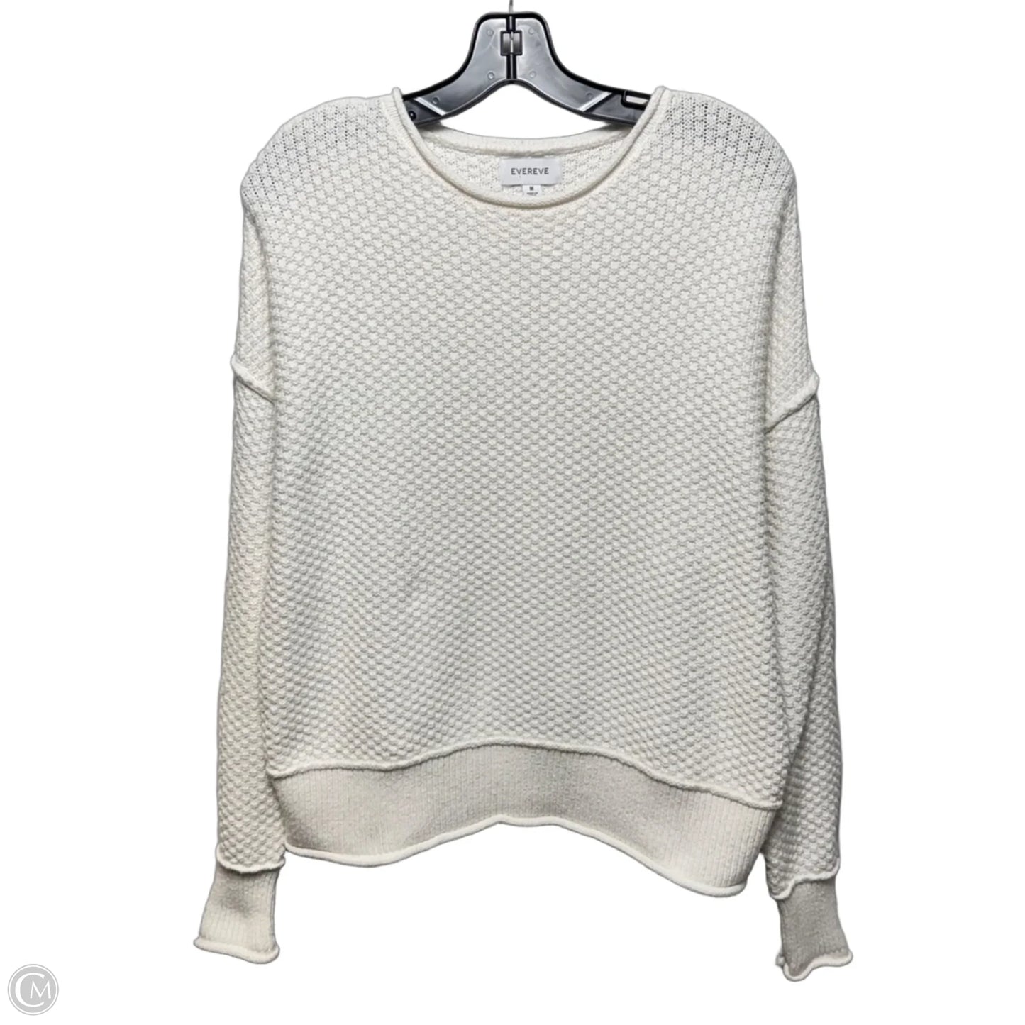 Sweater By Evereve In White, Size: M
