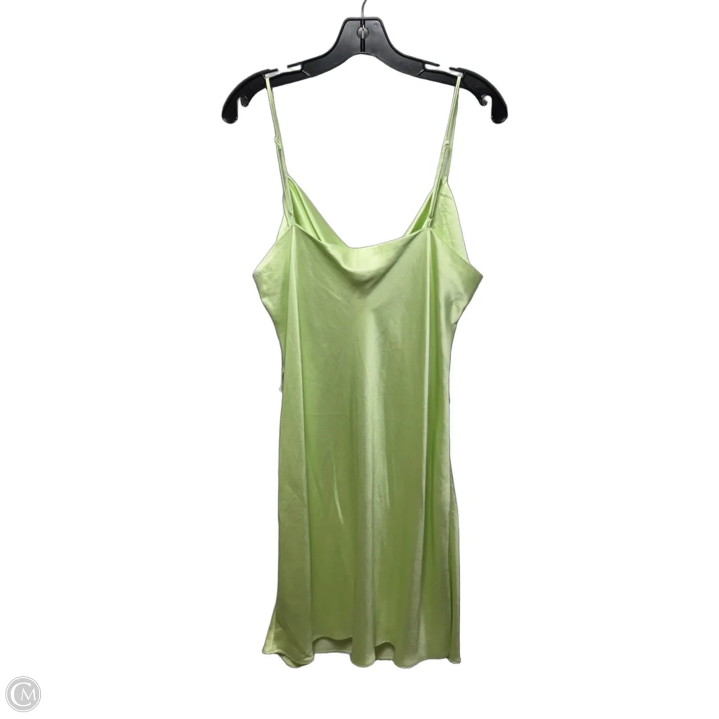 Cowl Neck Slip Dress By Express In Green, Size: XL