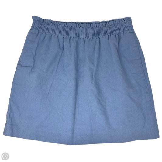 Skirt Mini & Short By J. Crew In Blue, Size: 12