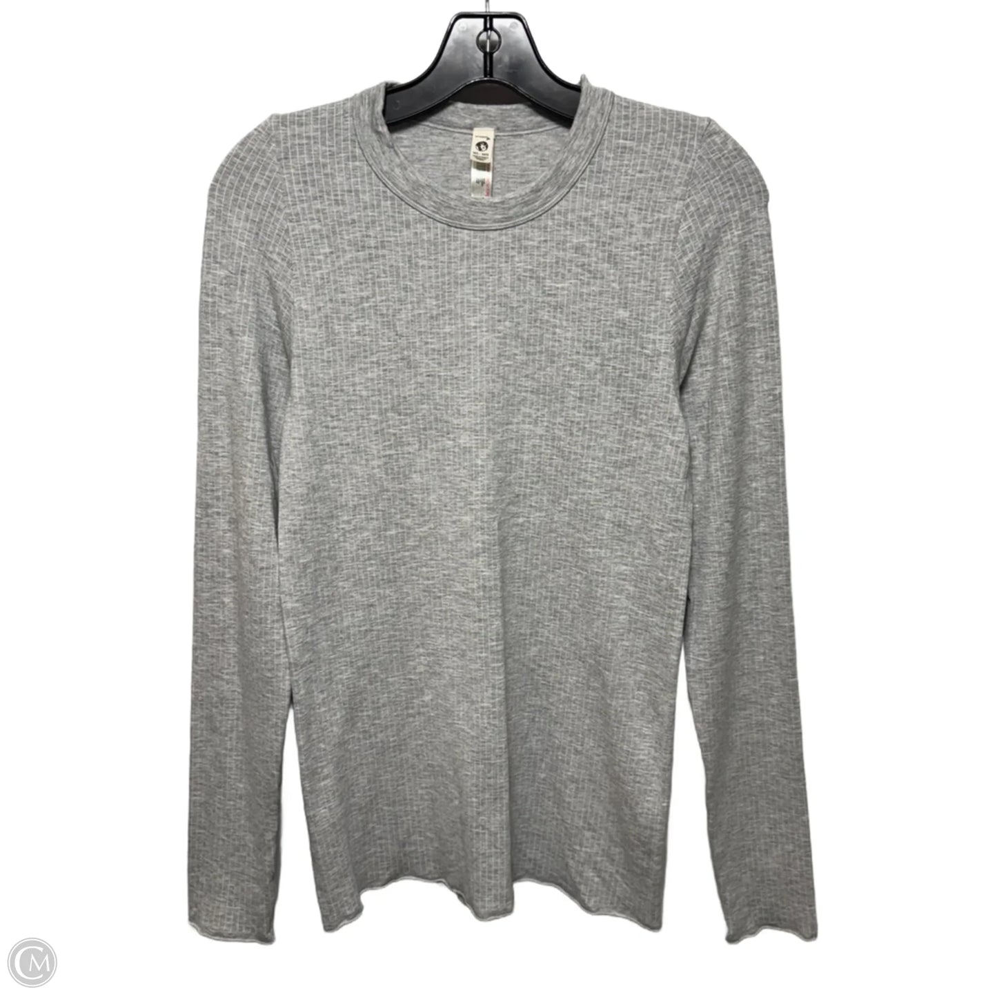 Top Long Sleeve By Free People In Grey, Size: M/L