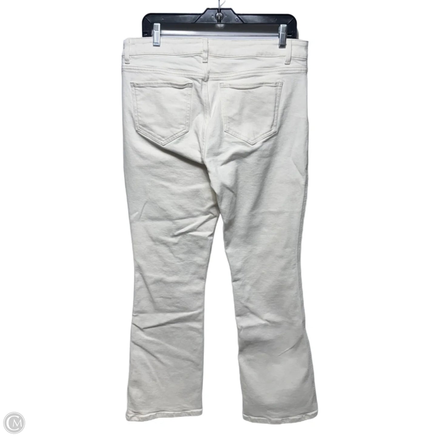 Jeans Boot Cut By J. Jill In Cream Denim, Size: 12