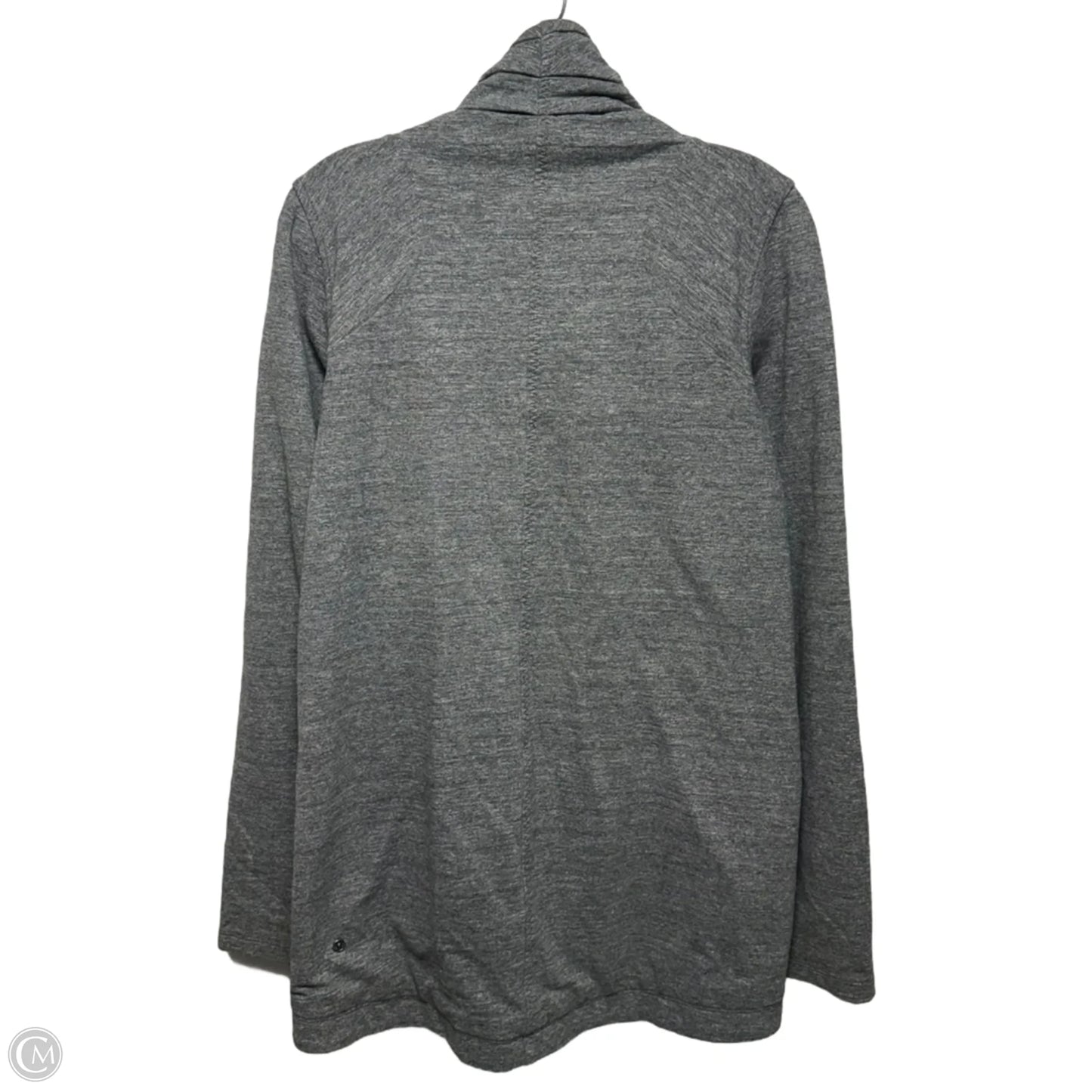 Athletic Jacket By Lululemon In Grey, Size: 6