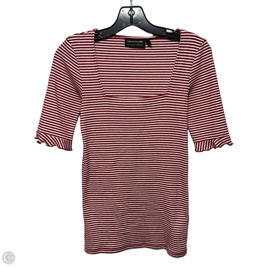 Top Short Sleeve By The Fifth Label In Striped Pattern, Size: Xs