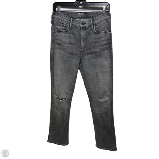 The Rascal Flood Jeans By Mother In Magic Eight Ball Grey Denim, Size: 8/29