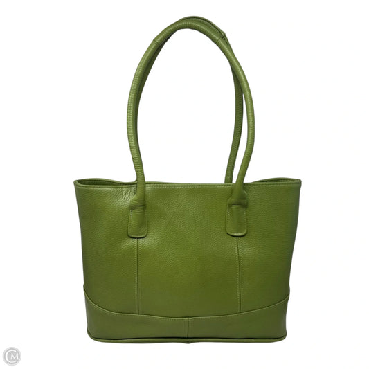Casual Leather Tote By Amerileather, Size: Medium
